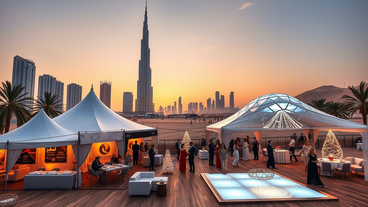 How to Choose the Perfect Tent for Your Event in Dubai