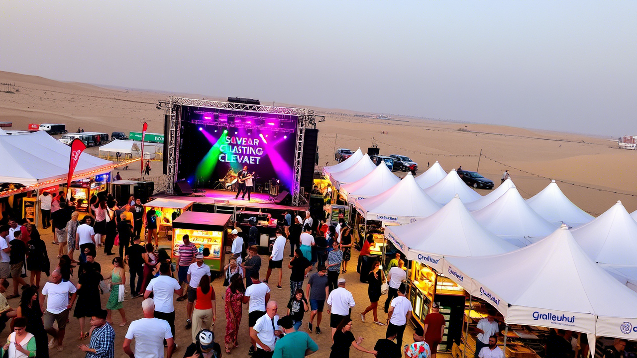 How to Organize an Outdoor Music Festival in the UAE