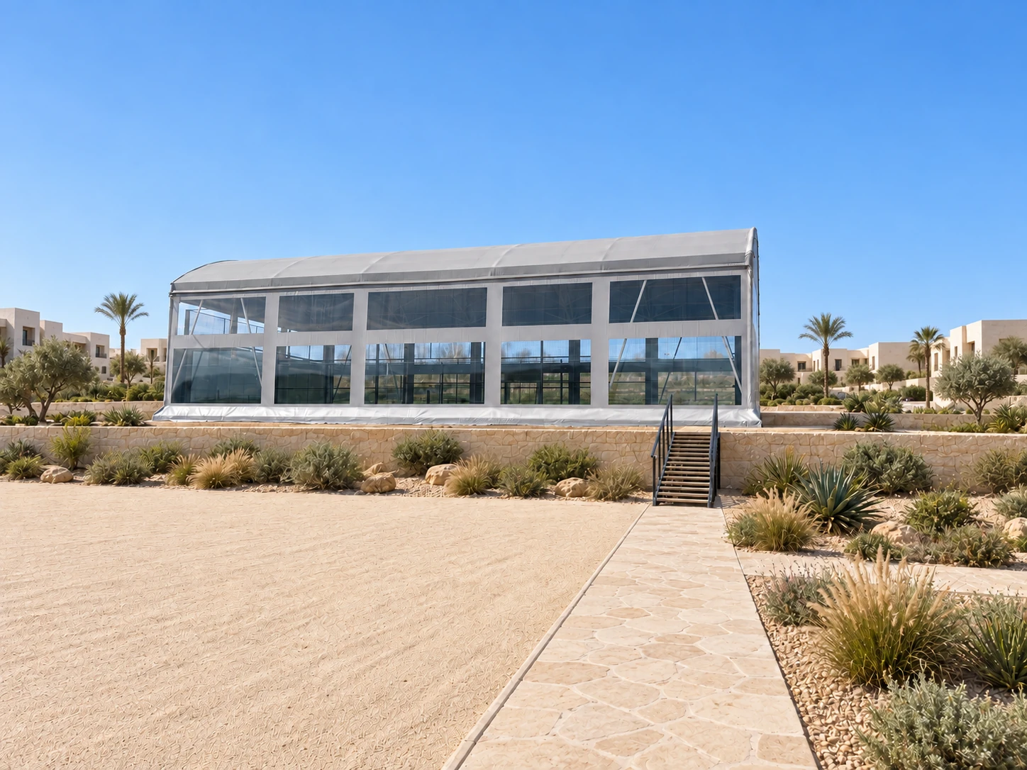200 m² Covered Padel Court for Hotels