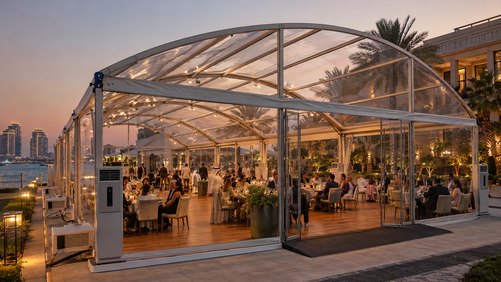 Air-Conditioned Tents in UAE: Cooling Rental, Setup Requirements and Event Use Cases