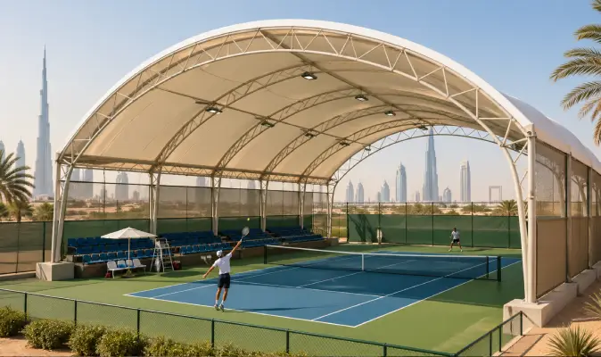 How to choose the best tennis court tent in Dubai & UAE