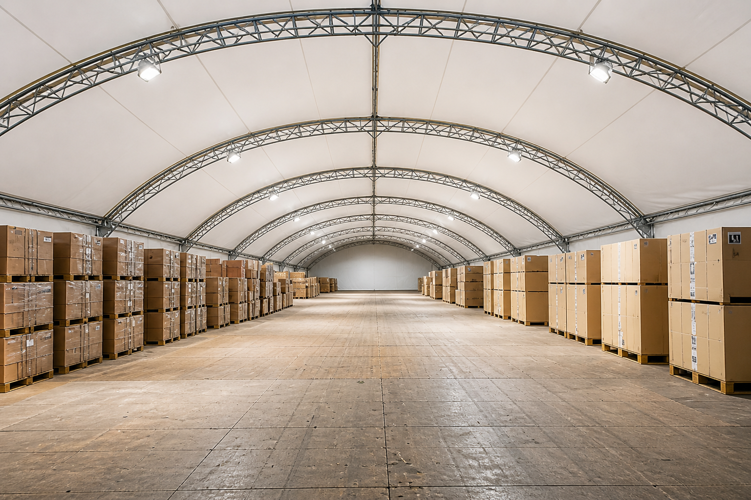 Different event tent structures in UAE including dome tents, tensile shades and large pavilions used for outdoor events and large-scale gatherings