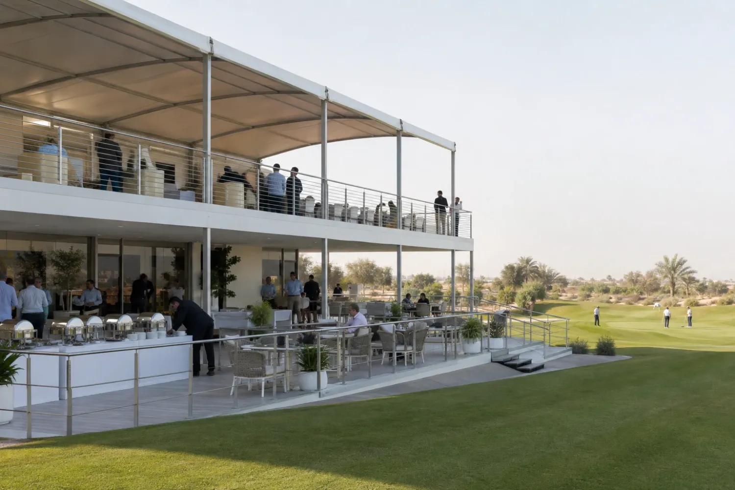 Golf Hospitality Structures for DP World Tour Championship 2026