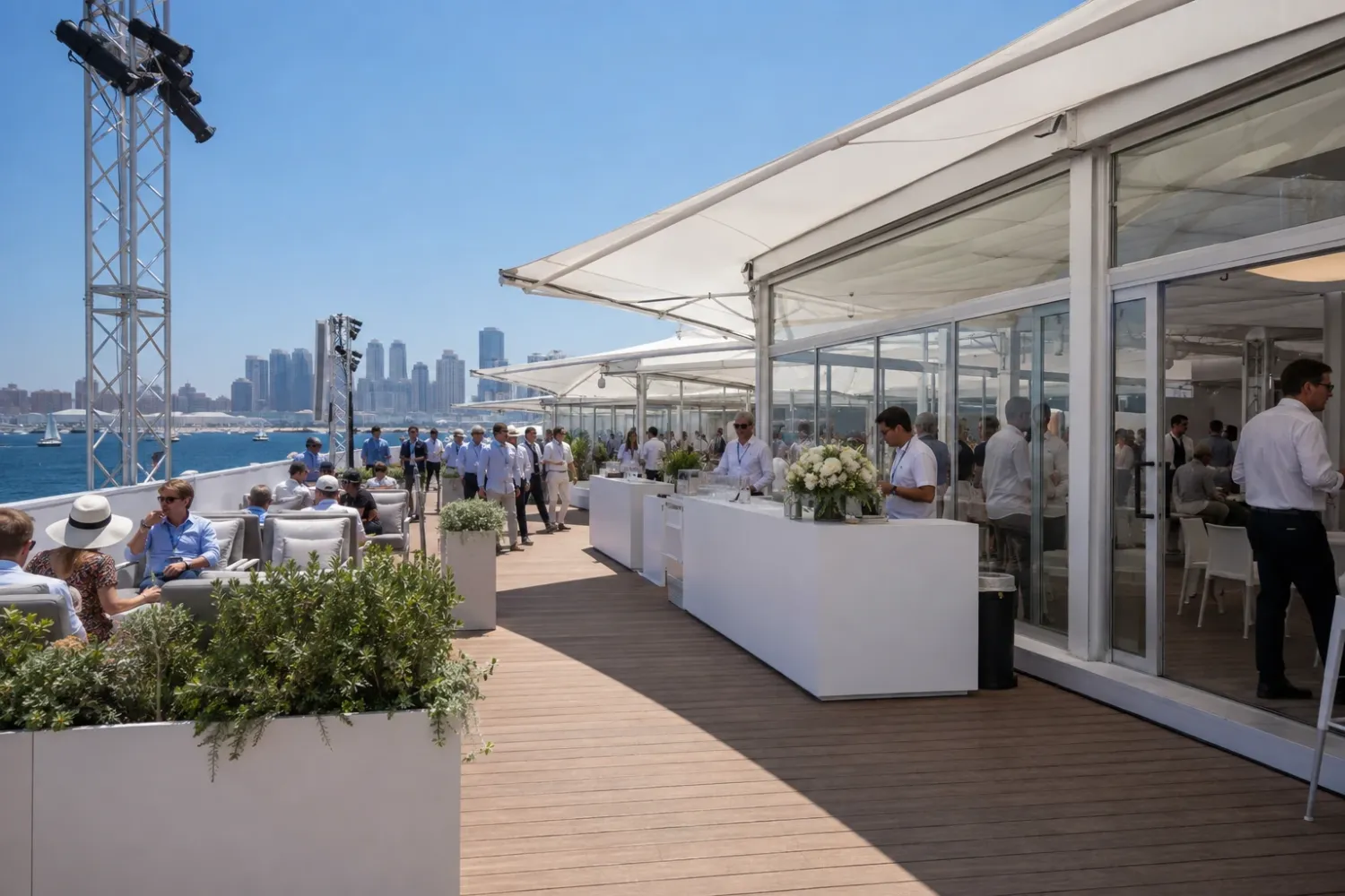 Waterfront Hospitality for Emirates Dubai Sail Grand Prix 2026