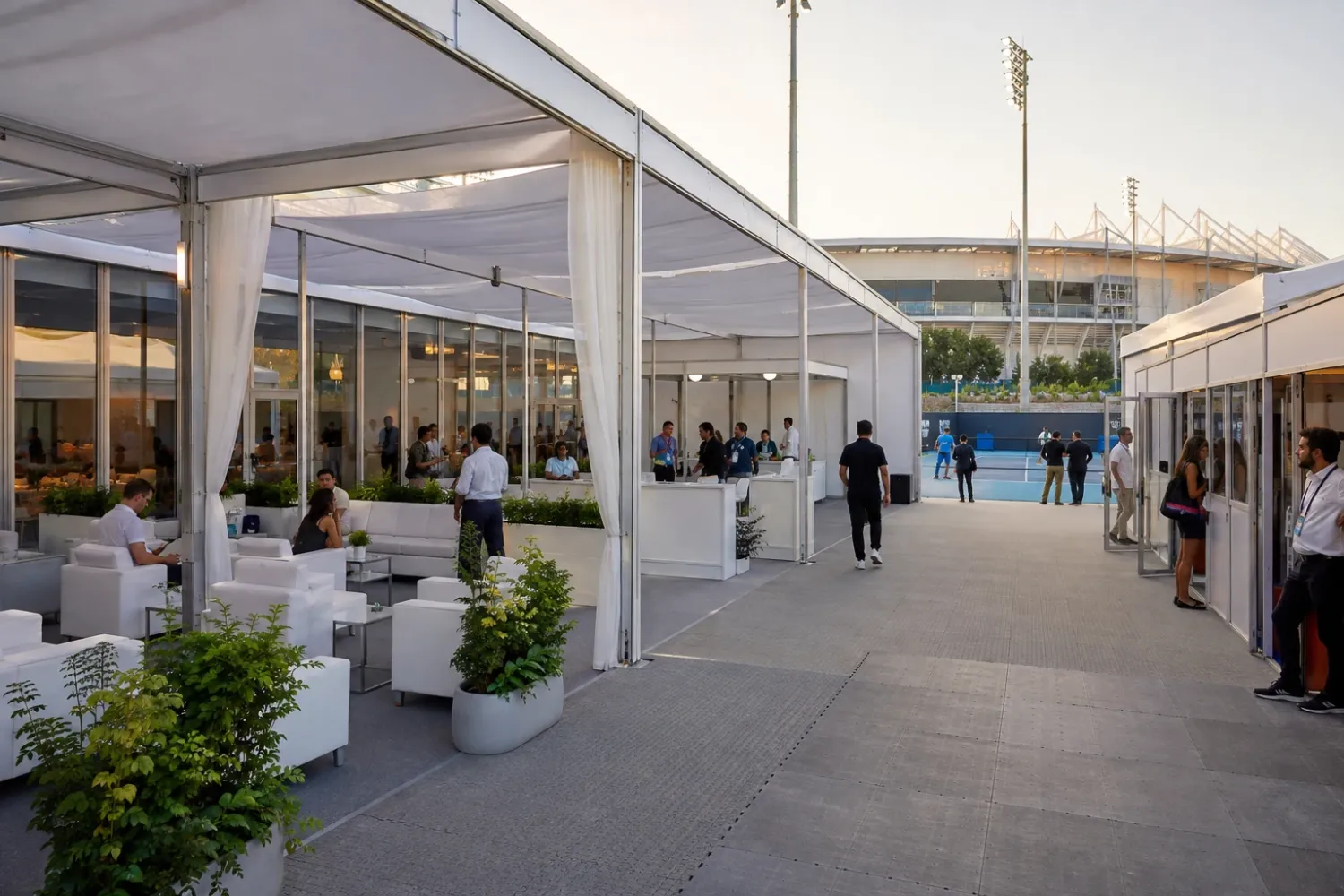 Tennis Event Infrastructure for Dubai Duty Free Tennis Championships 2027