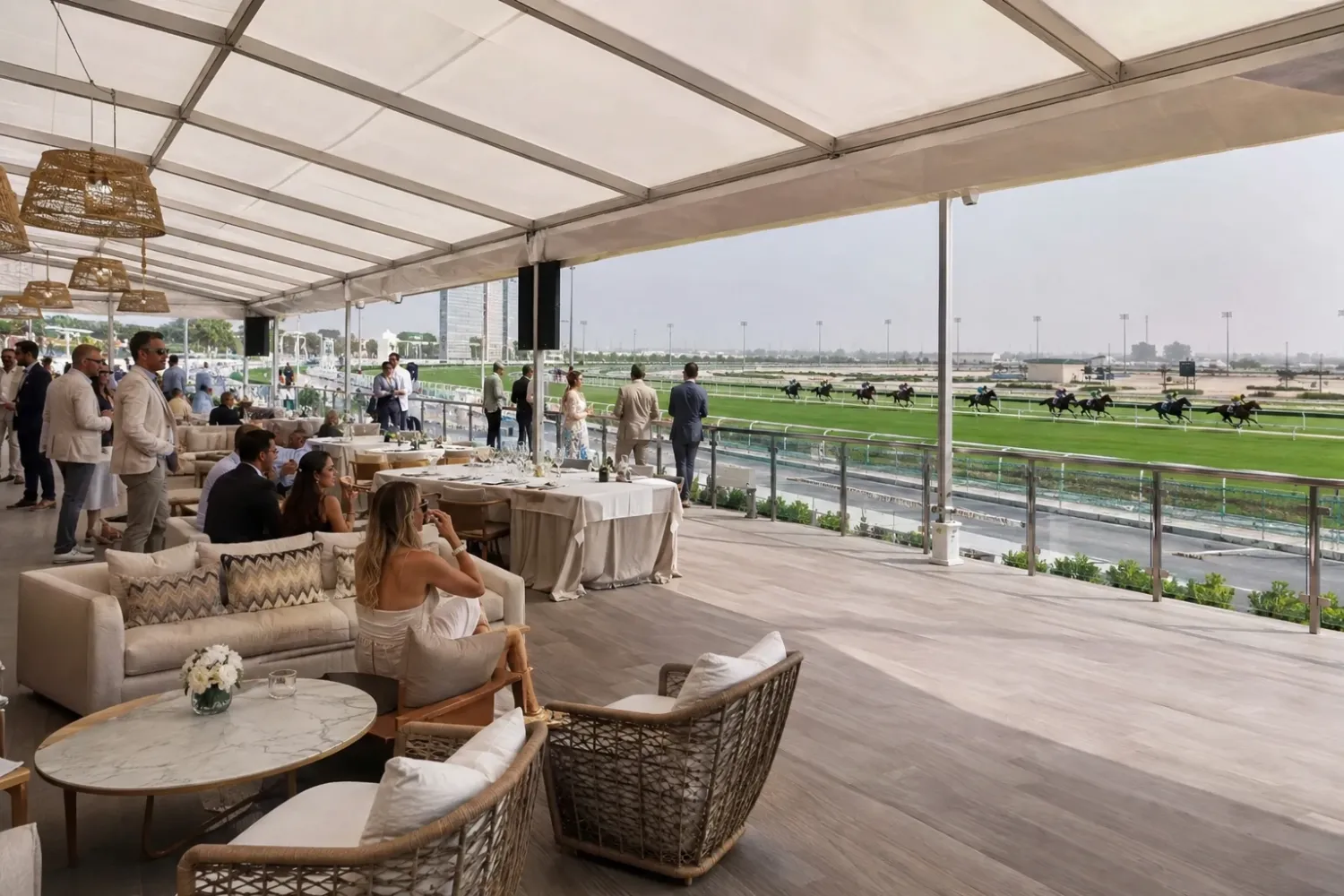 منشآت ضيافة ليوم السباق في Dubai World Cup 2027