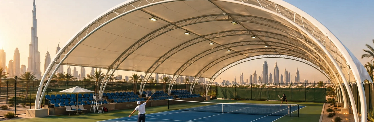 How to choose the best tennis court tent in Dubai & UAE
