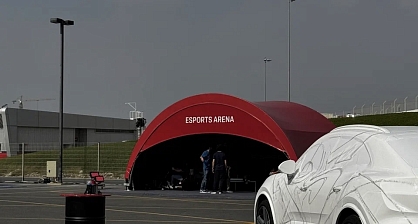 Event tent at Dubai Autodrome