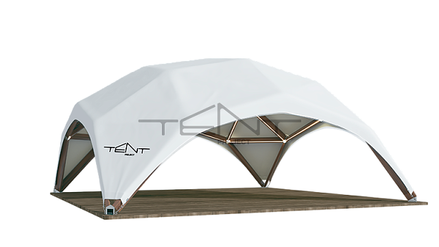 DIAMOND WOOD TENT 144/12