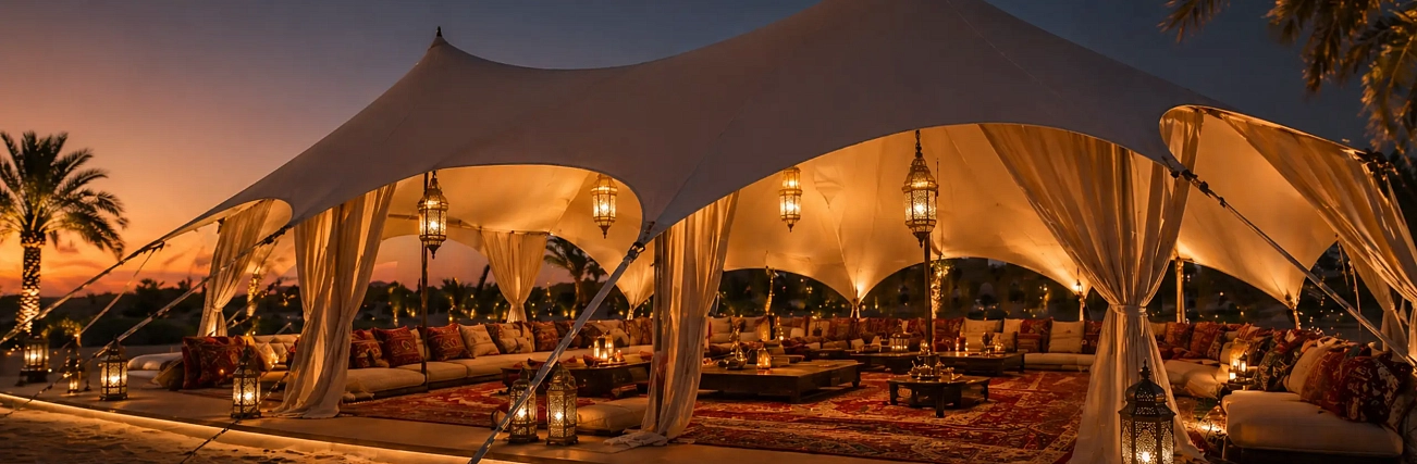 How to Choose the Perfect Majlis Tent in the UAE: Tradition, Comfort & Style