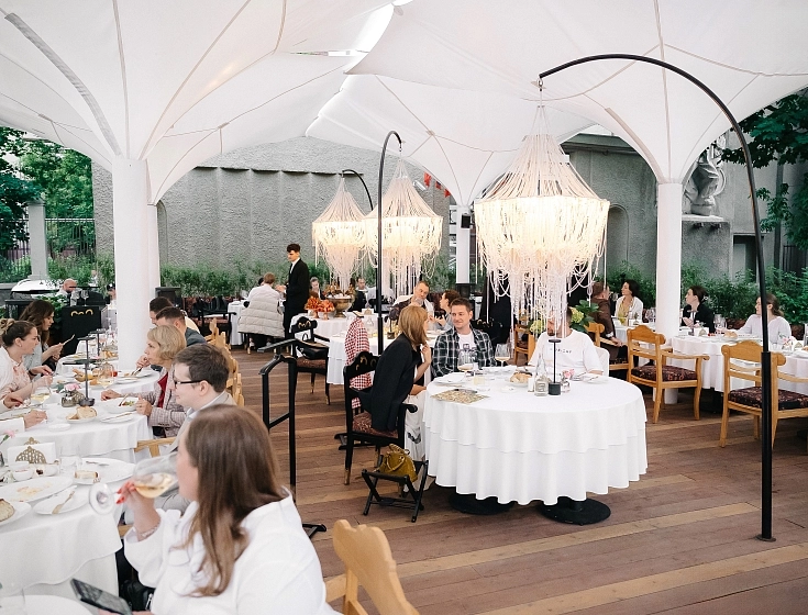 Gvidon restaurant by WRF: A symphony of elegance and innovation by TentProject