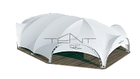 ARCH TENT HEXA LONG 460/10/5X2