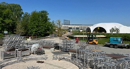 TentProject's work and tent installation