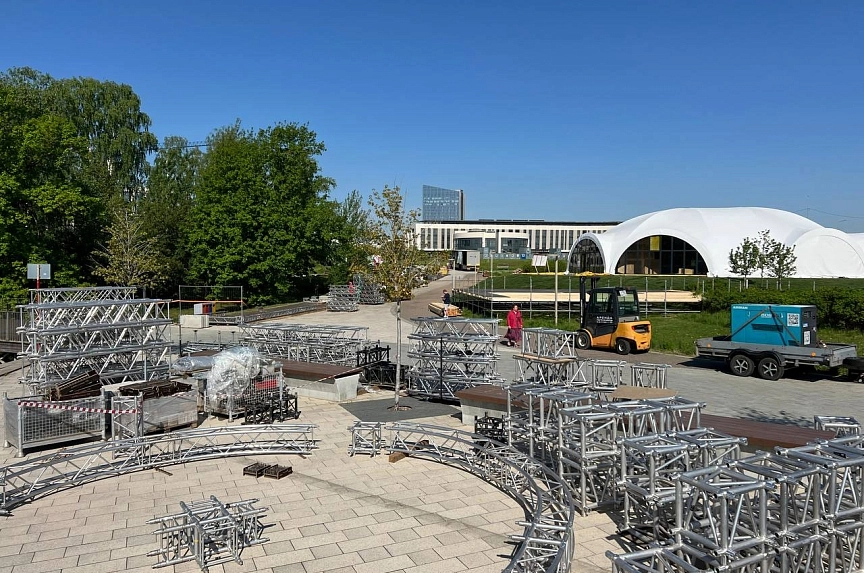 TentProject's work and tent installation