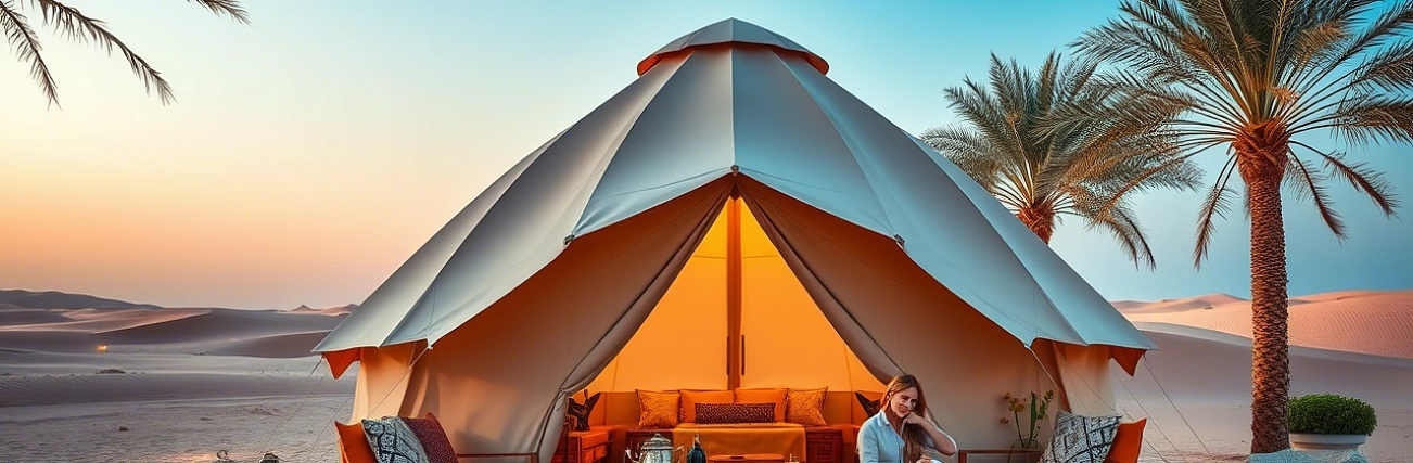 Top Glamping Tents for Summer Adventures in the UAE