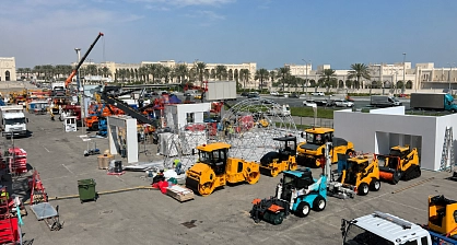 خيمتان قبتان من طراز SPHERE لجناح شركة ISTK