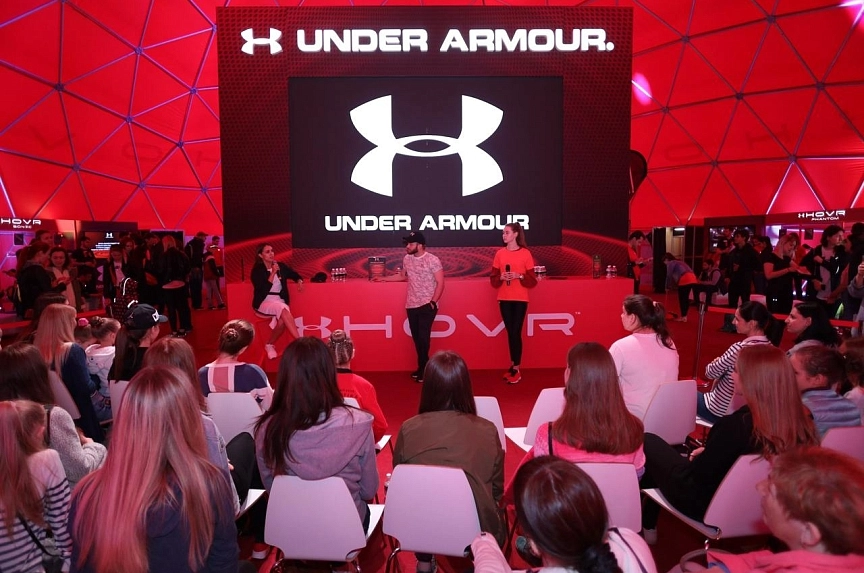The launch of Under Armour’s new HOVR collection