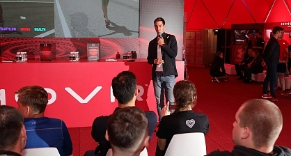Under Armour “Defying Gravity” Running Track Inside TentProject Dome