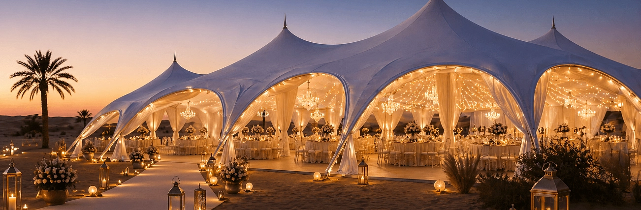 How Much Does a Wedding Tent Cost in the UAE?