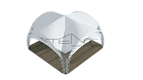 ARCH TENT DUNE 36/6