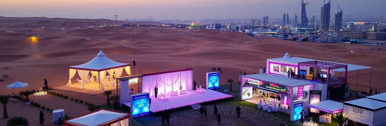 Key features of outdoor event planning in the UAE